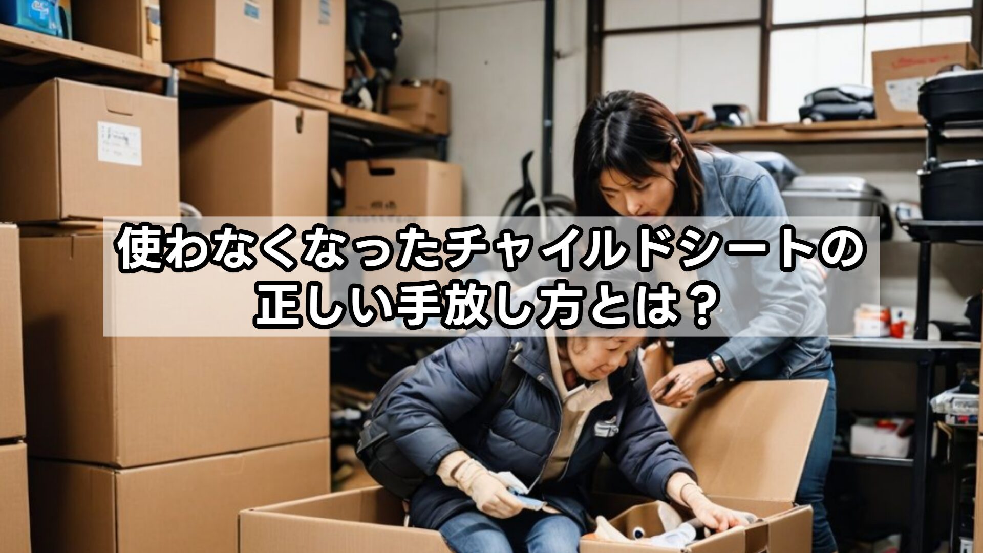使わなくなったチャイルドシートの正しい手放し方とは？