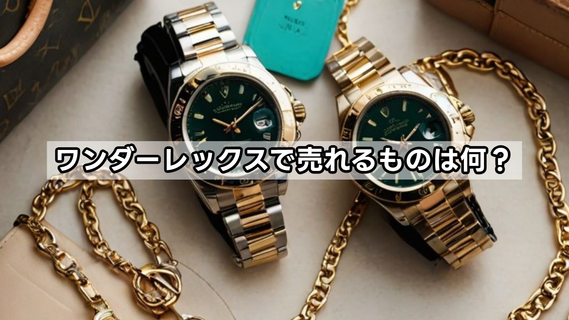 ワンダーレックスで売れるものは何？