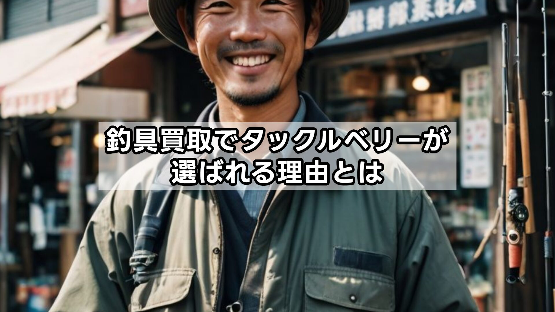 釣具買取でタックルベリーが選ばれる理由とは