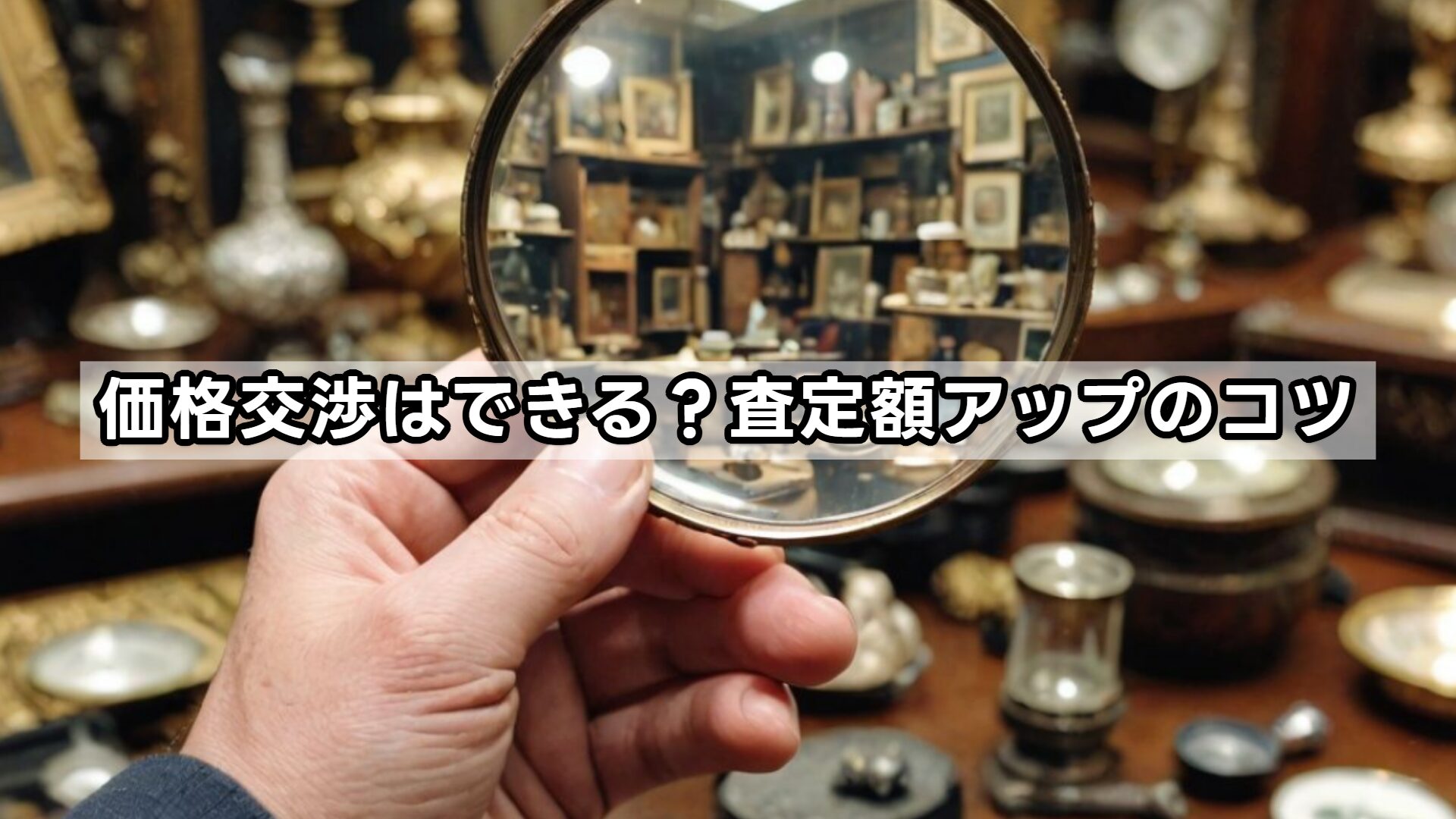 価格交渉はできる？査定額アップのコツ