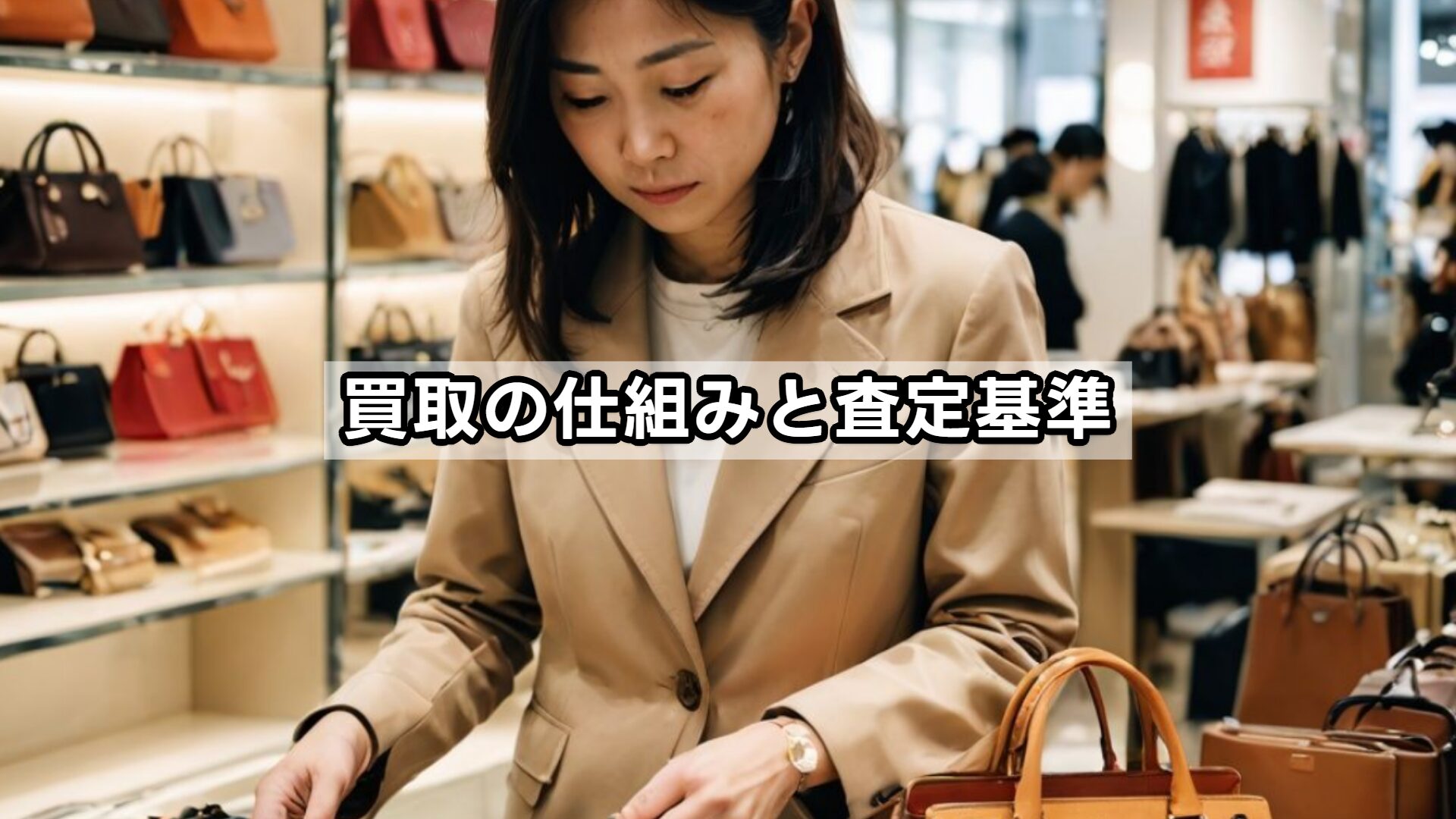 買取の仕組みと査定基準