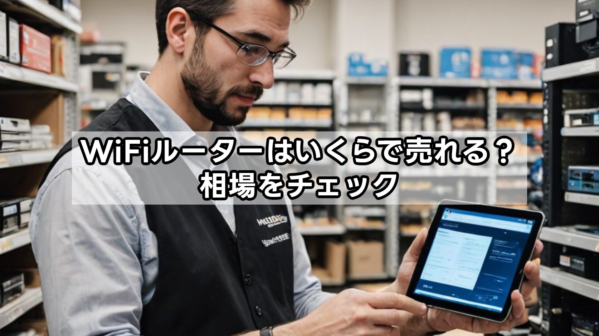 WiFiルーターはいくらで売れる？相場をチェック