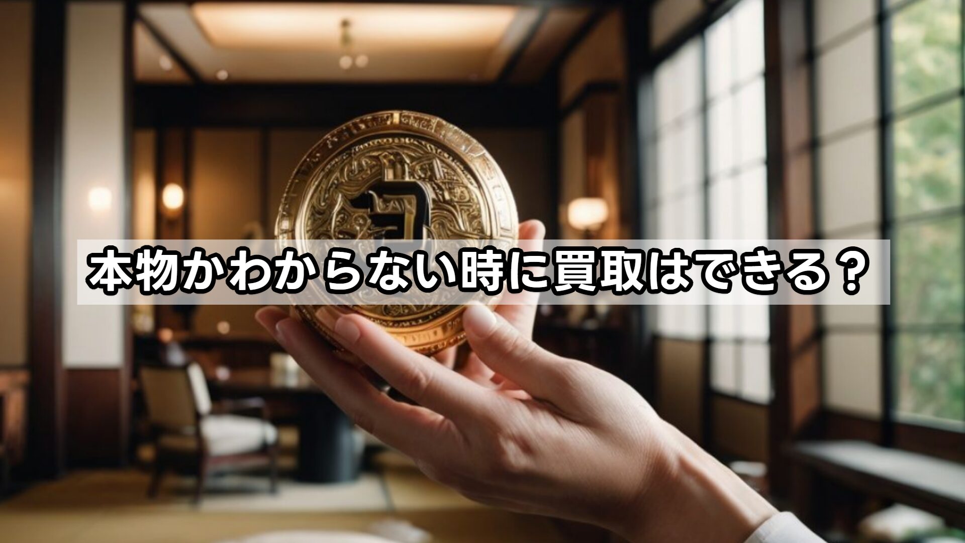 本物かわからない時に買取はできる？