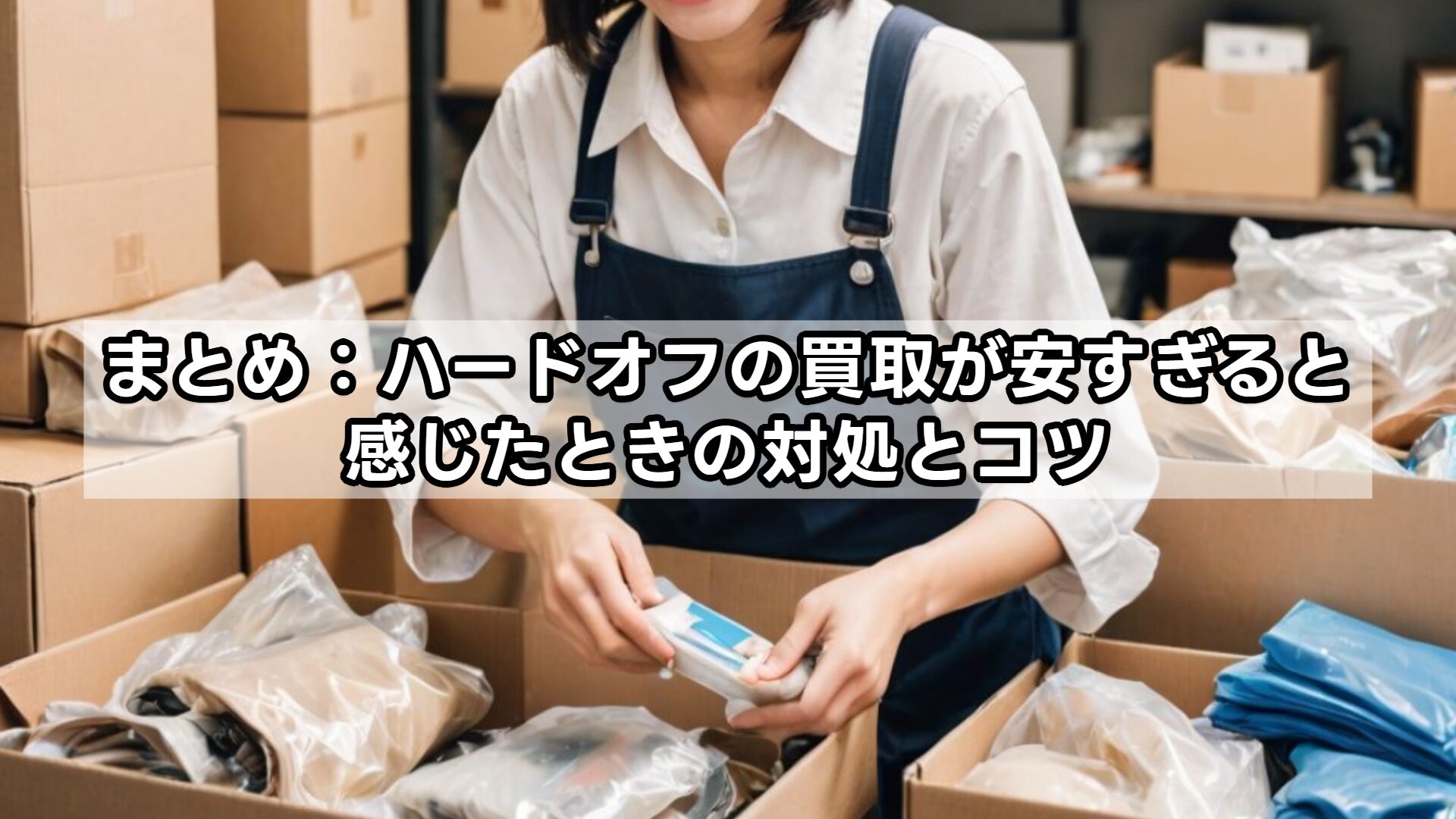 まとめ：ハードオフの買取が安すぎると感じたときの対処とコツ