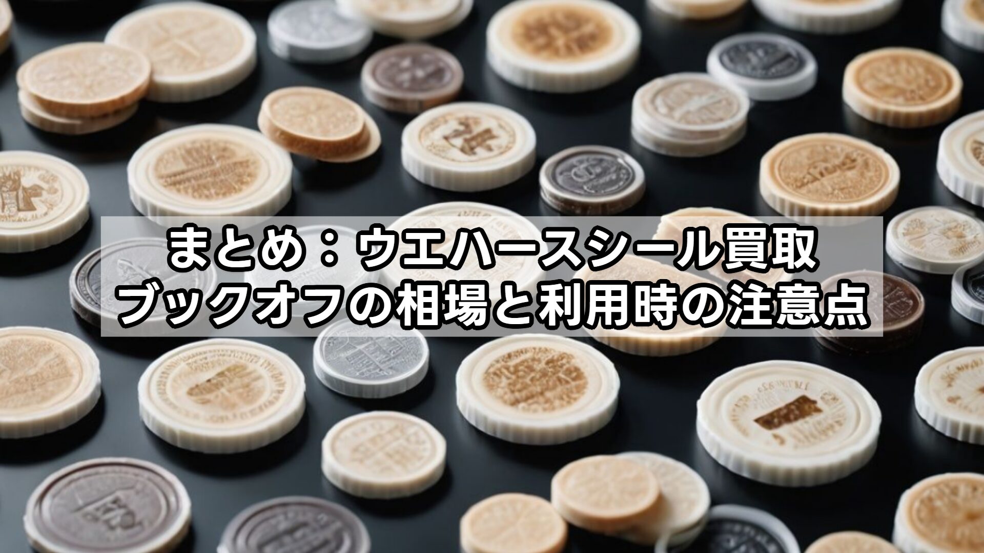 まとめ：ウエハースシール買取、ブックオフの相場と利用時の注意点