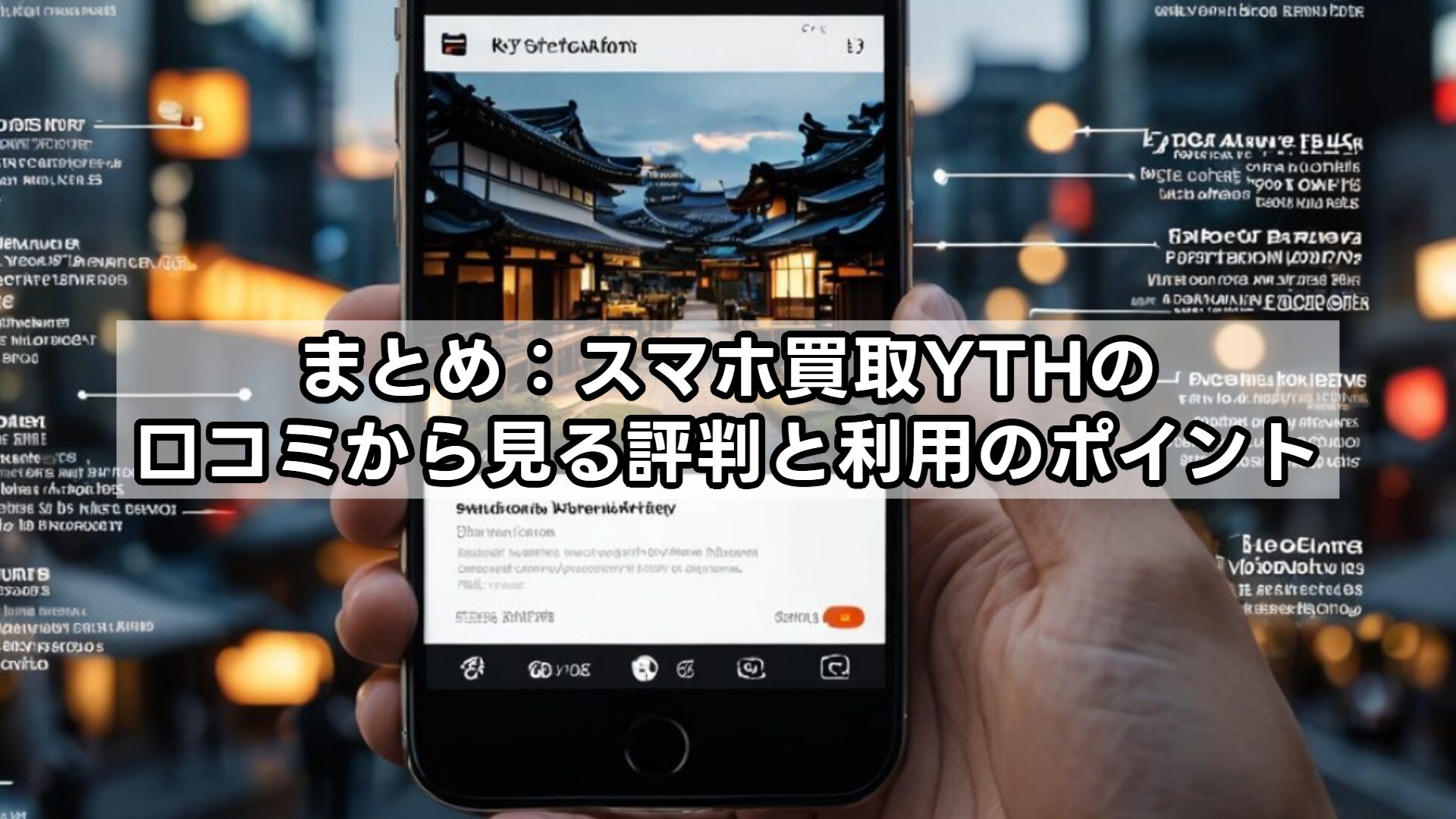 まとめ：スマホ買取YTHの口コミから見る評判と利用のポイント