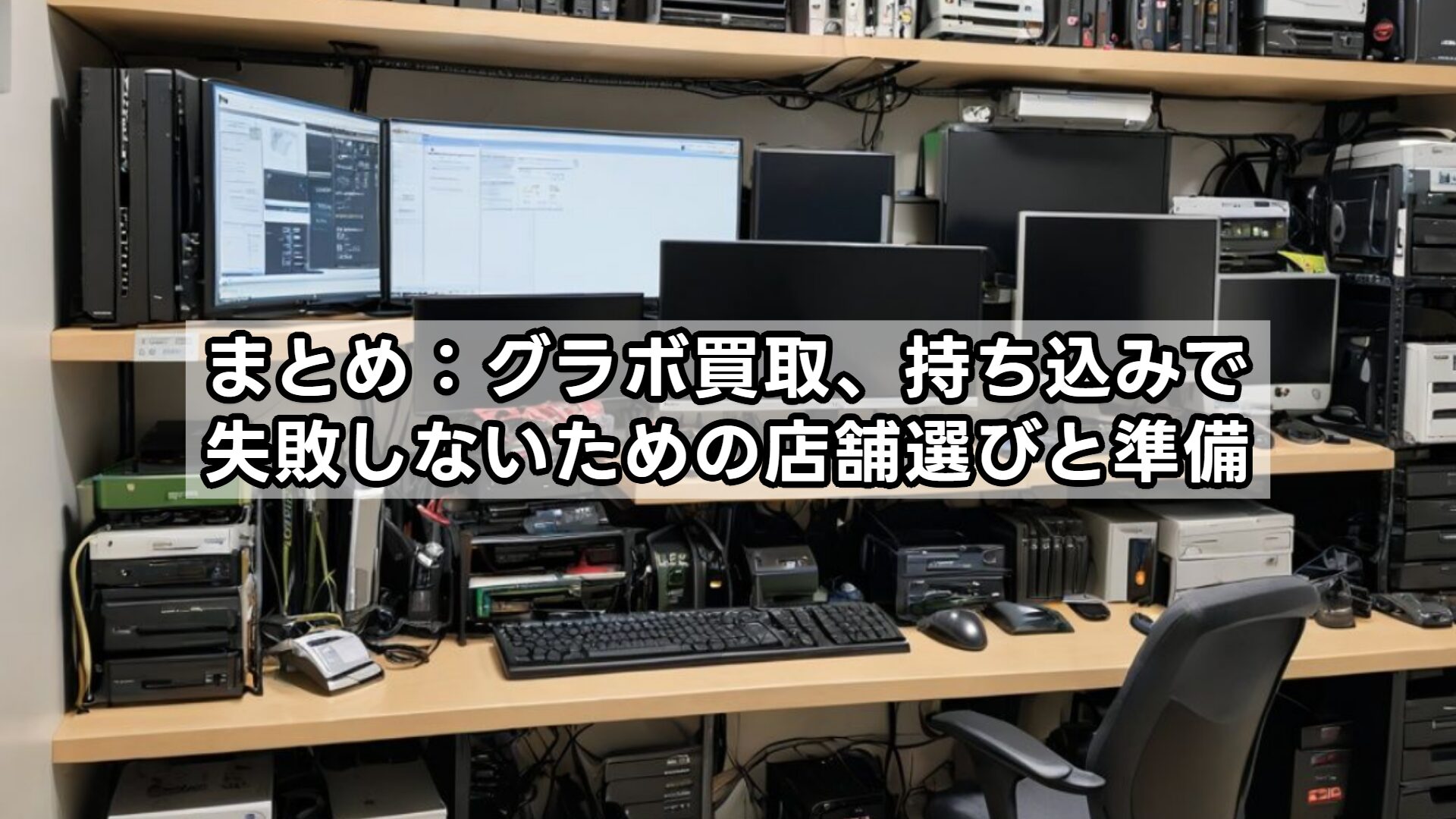 まとめ：グラボ買取、持ち込みで失敗しないための店舗選びと準備