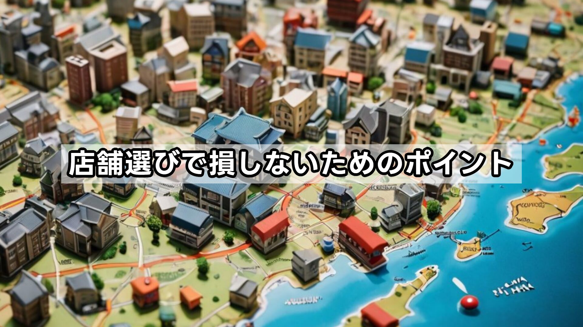 店舗選びで損しないためのポイント