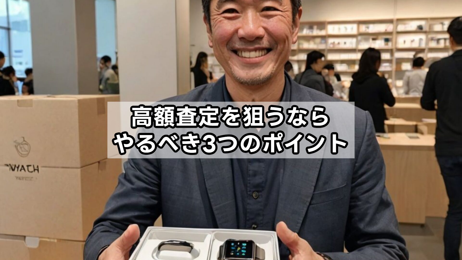高額査定を狙うならやるべき3つのポイント