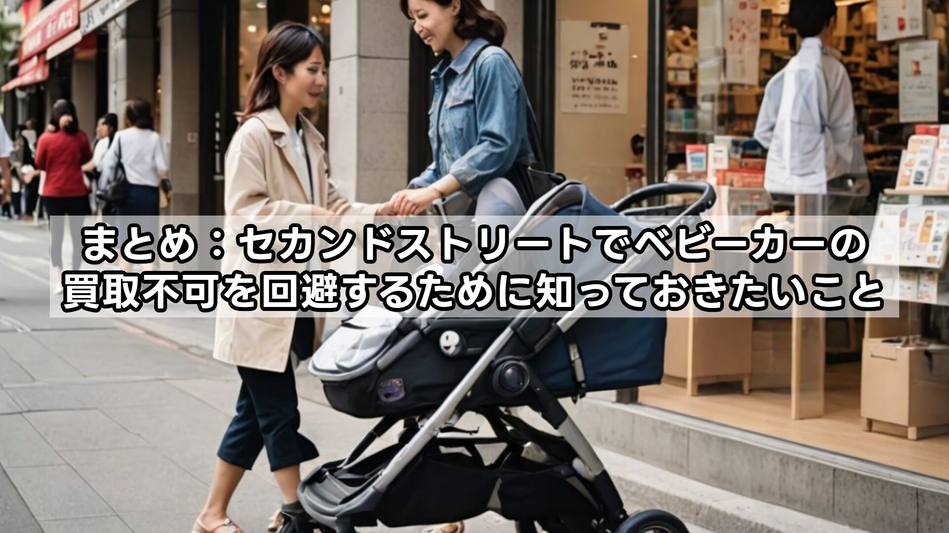 まとめ：セカンドストリートでベビーカーの買取不可を回避するために知っておきたいこと