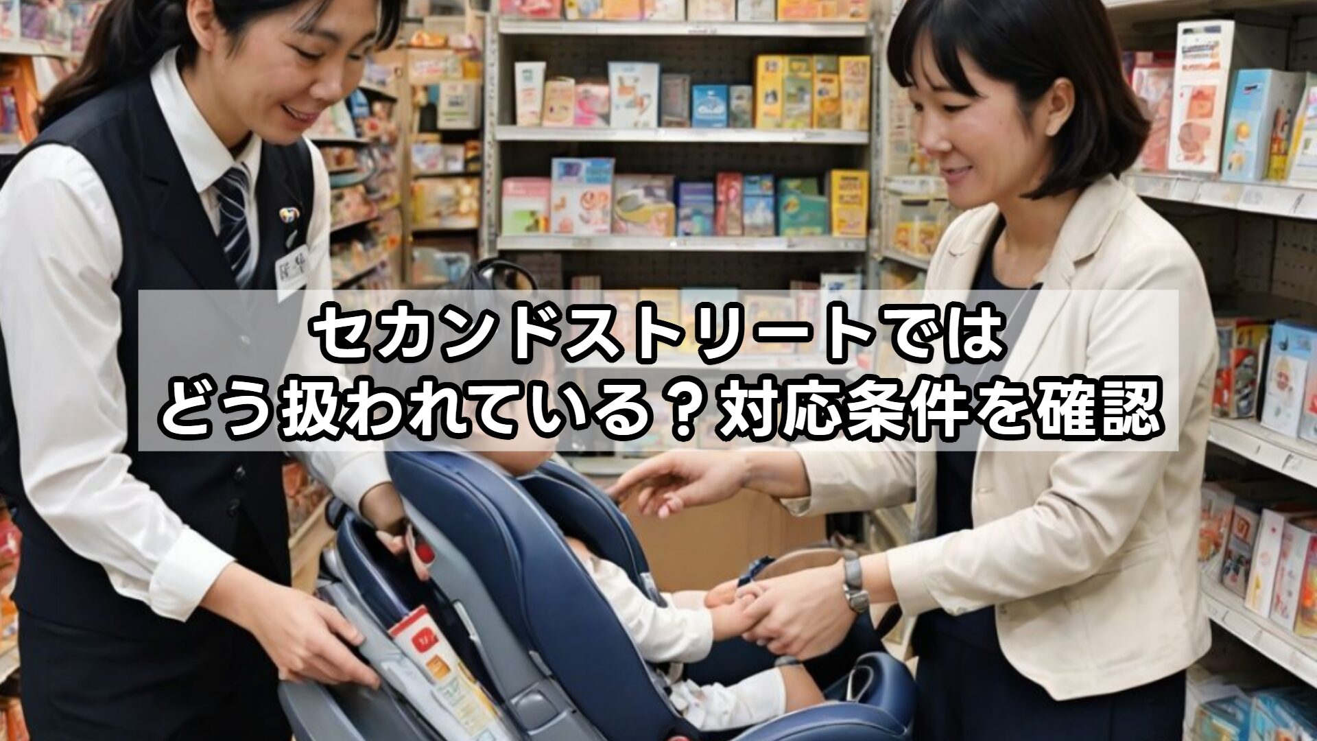 セカンドストリートではどう扱われている？対応条件を確認