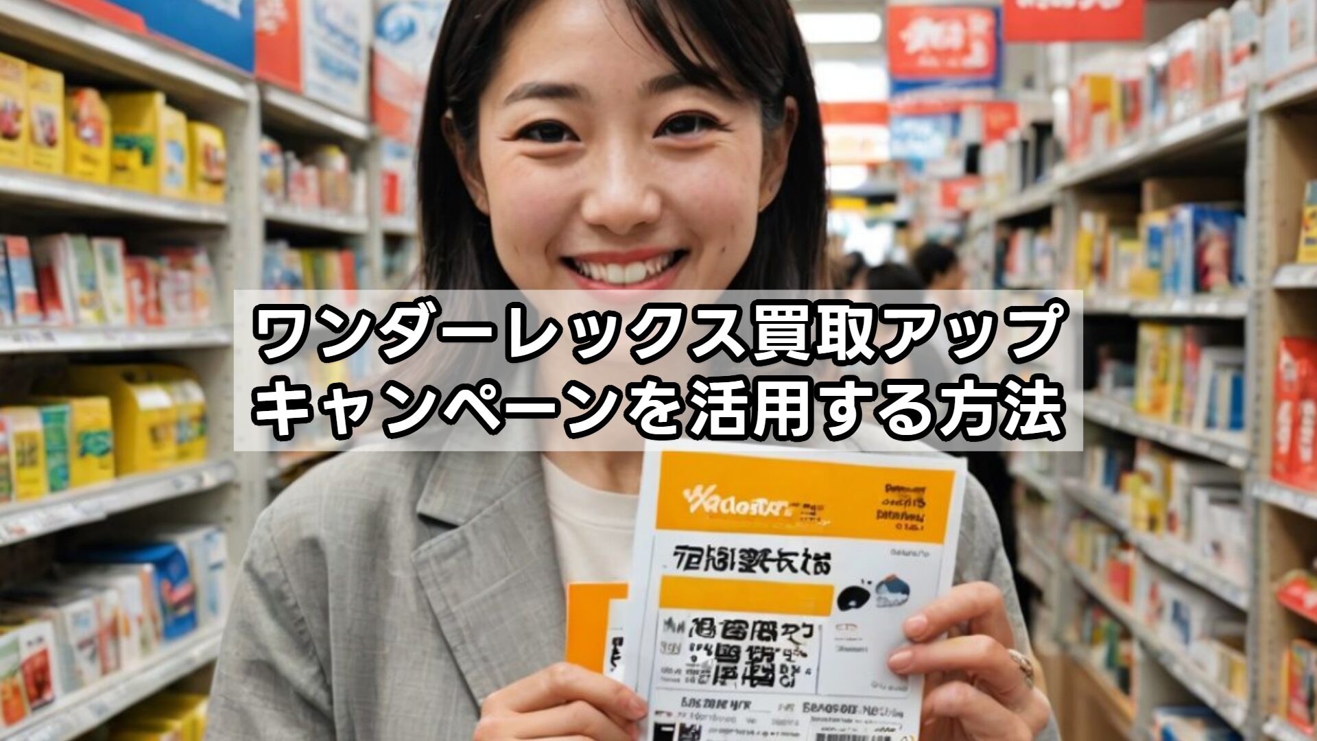 ワンダーレックス買取アップキャンペーンを活用する方法