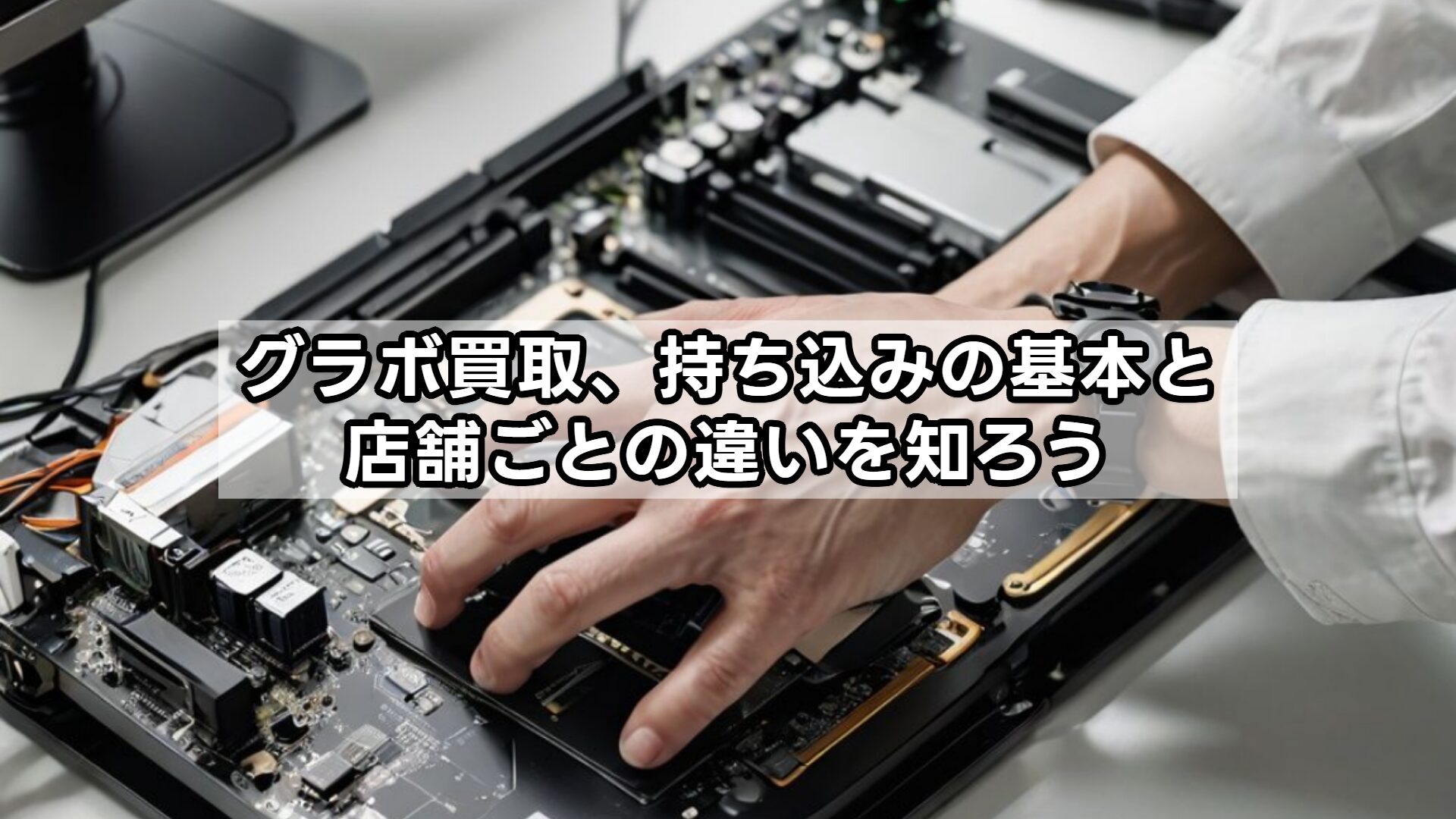 グラボ買取、持ち込みの基本と店舗ごとの違いを知ろう