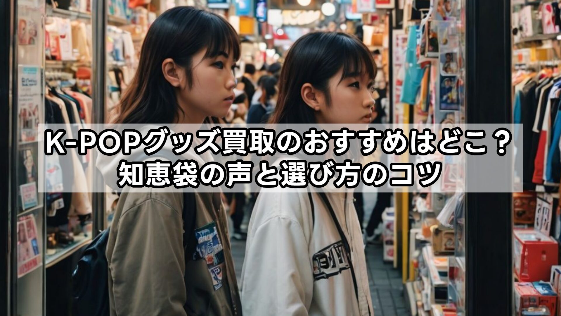 K-POPグッズ買取のおすすめはどこ？知恵袋の声と選び方のコツ