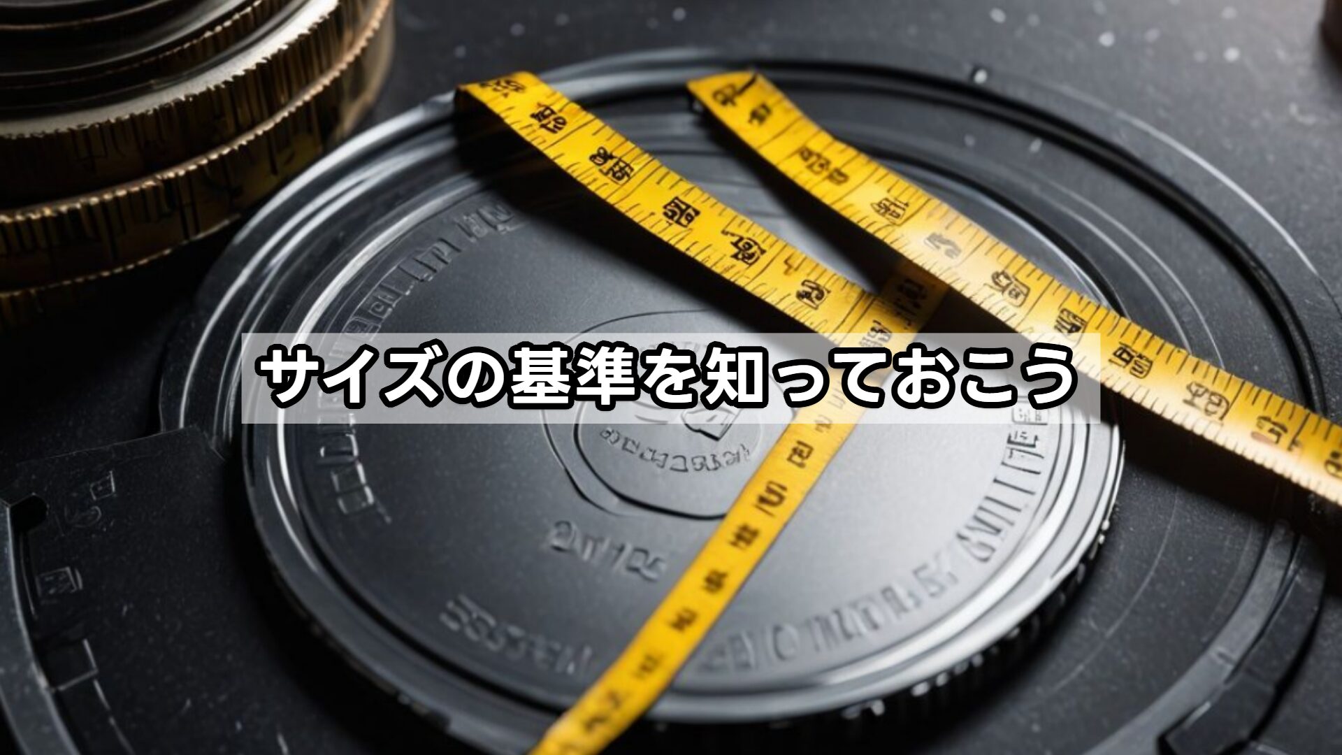 サイズの基準を知っておこう