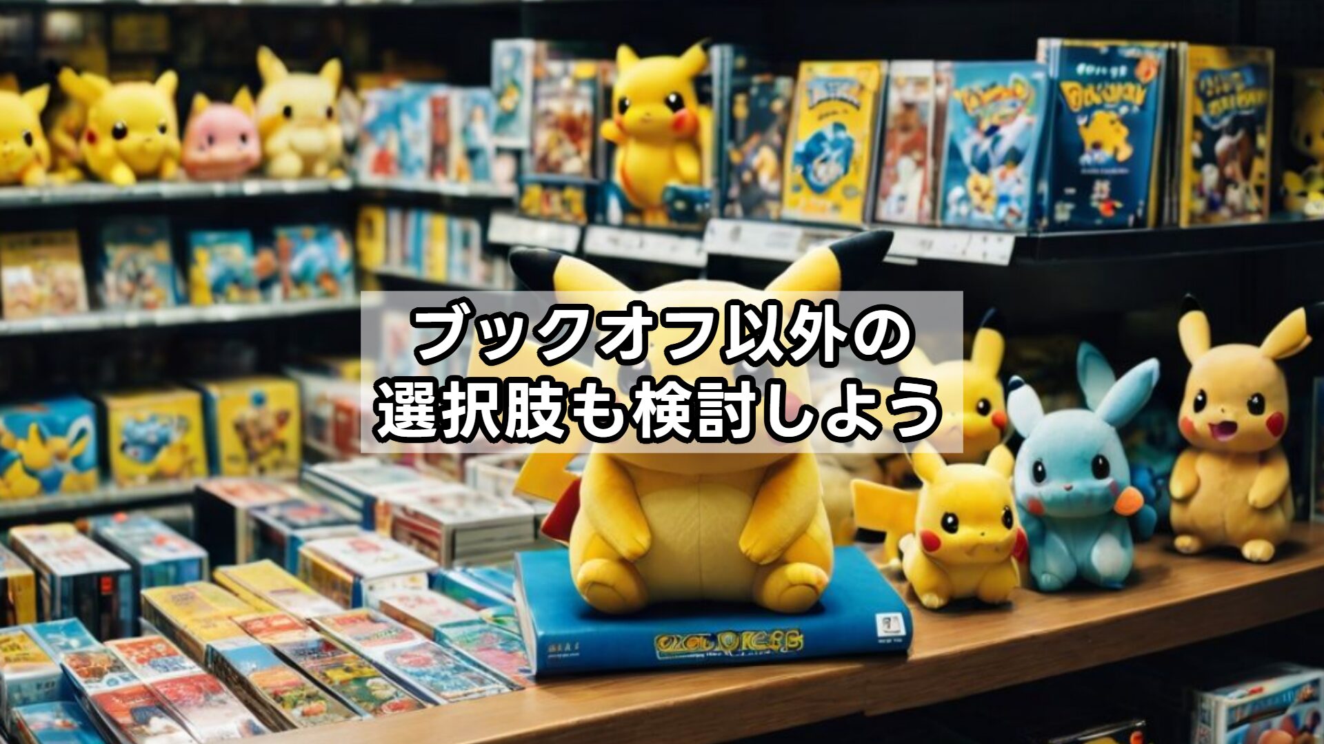 ブックオフ以外の選択肢も検討しよう