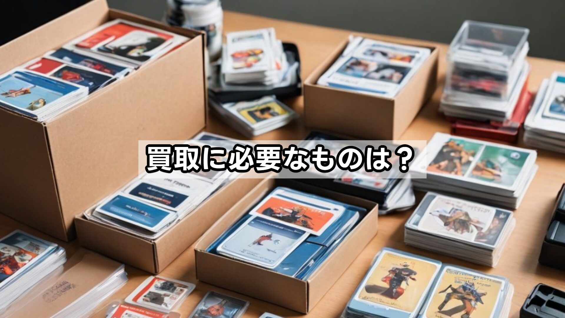 買取に必要なものは？