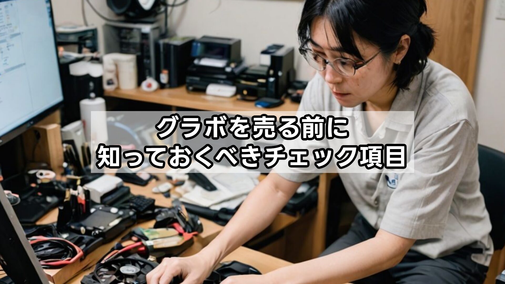 グラボを売る前に知っておくべきチェック項目