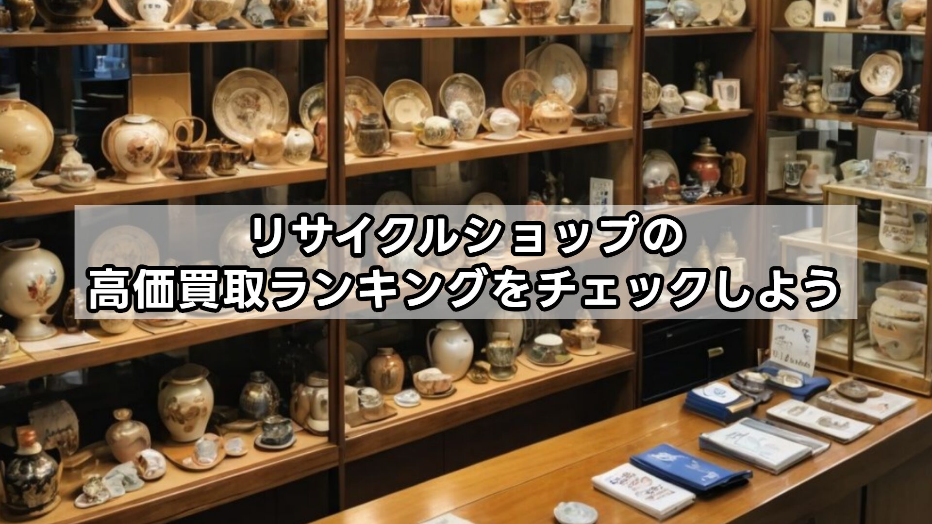 リサイクルショップの高価買取ランキングをチェックしよう