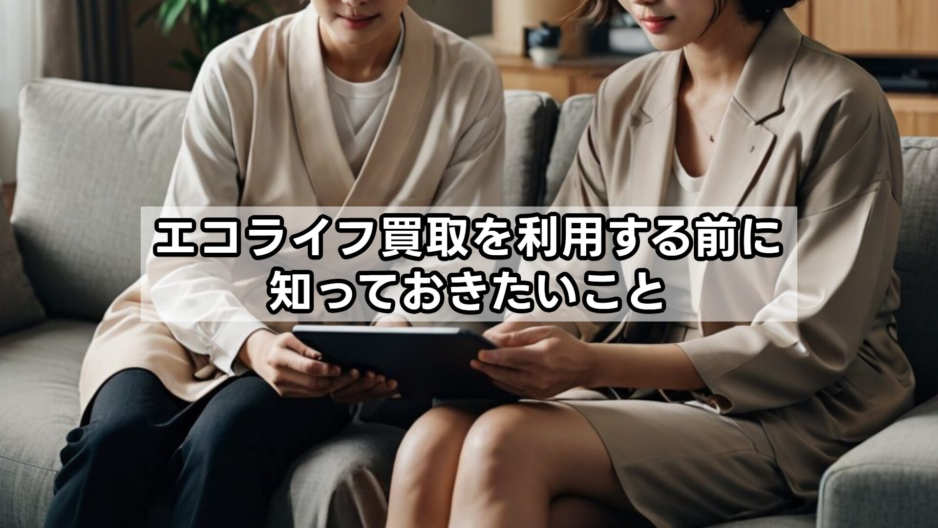 エコライフ買取を利用する前に知っておきたいこと