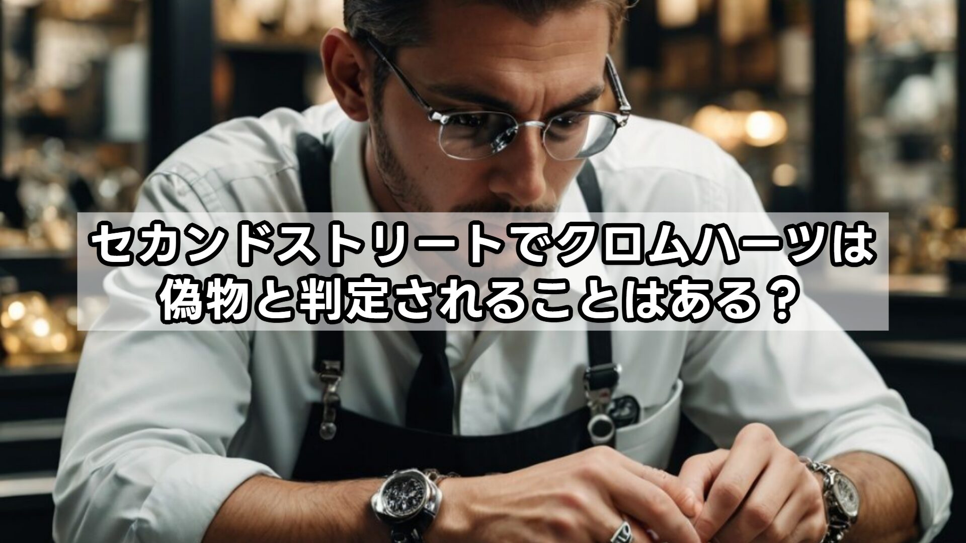セカンドストリートでクロムハーツは偽物と判定されることはある？