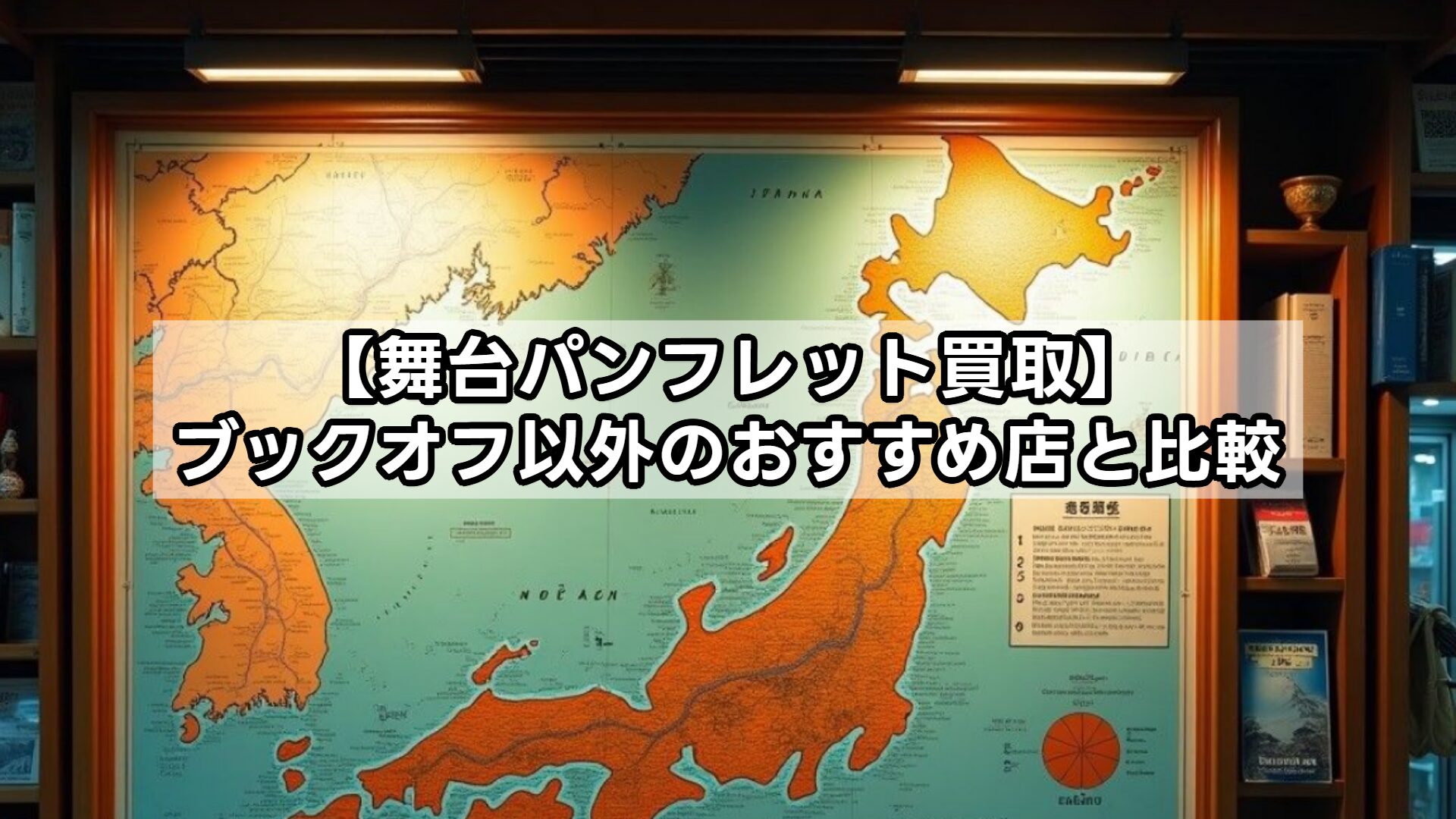 【舞台パンフレット買取】ブックオフ以外のおすすめ店と比較