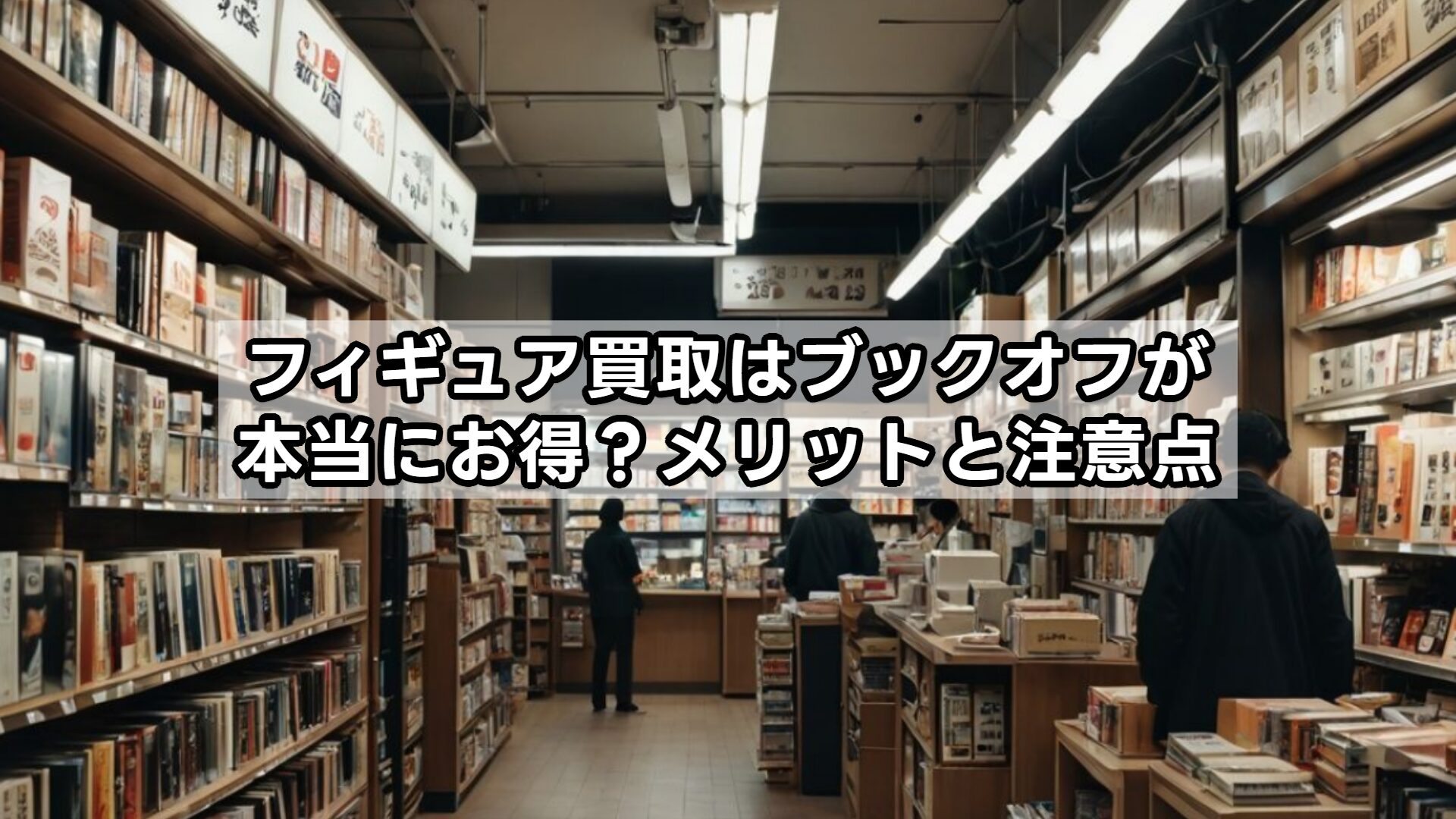 フィギュア買取はブックオフが本当にお得？メリットと注意点