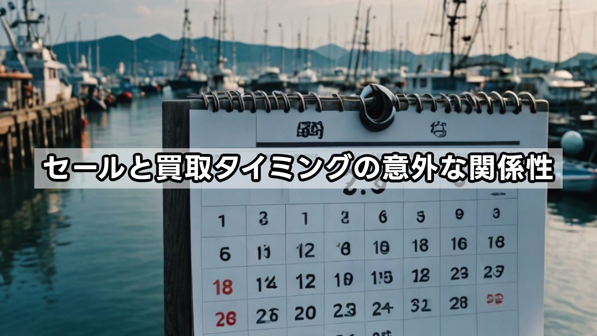 セールと買取タイミングの意外な関係性