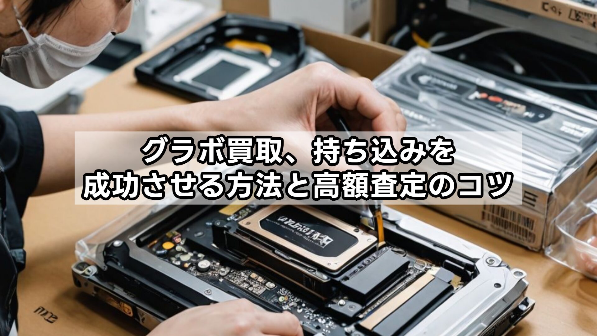グラボ買取、持ち込みを成功させる方法と高額査定のコツ