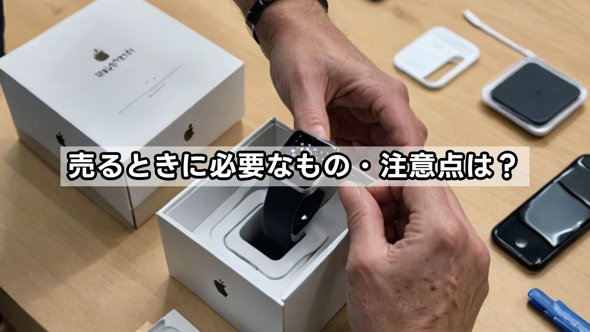 売るときに必要なもの・注意点は？