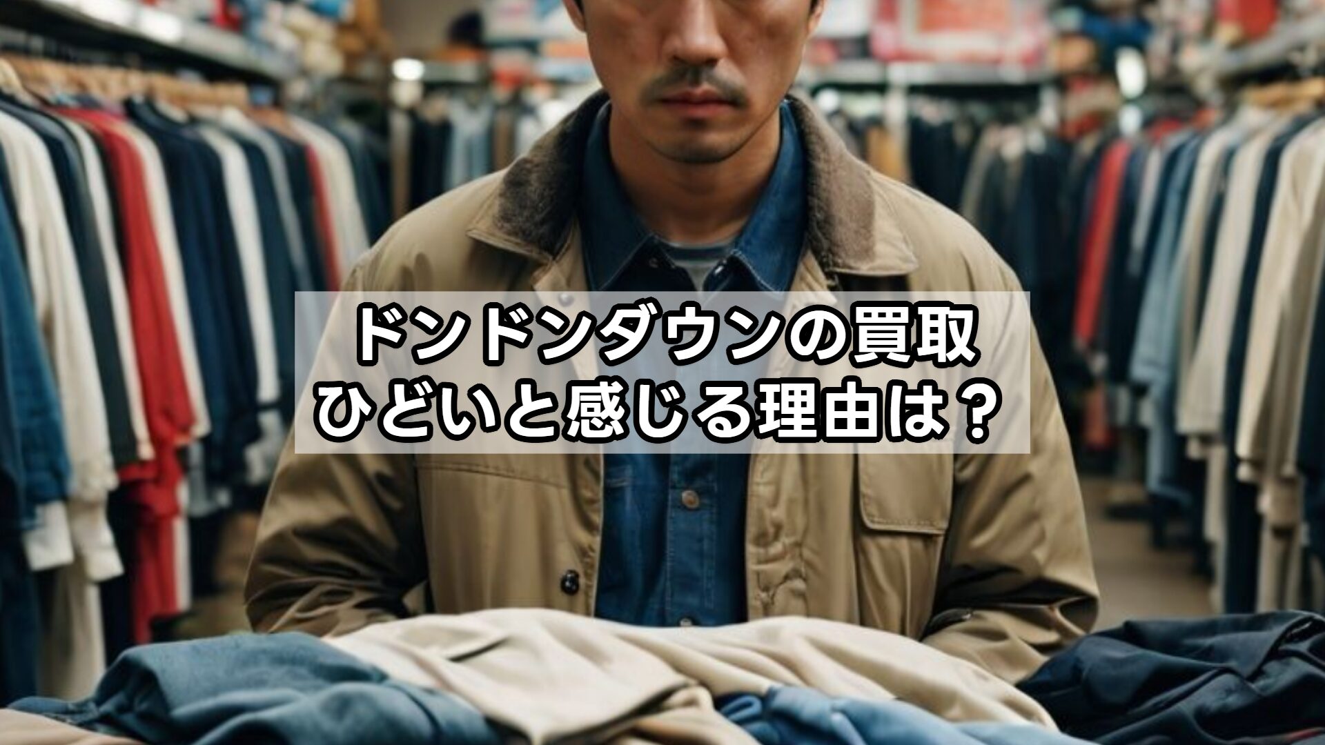 ドンドンダウンの買取、ひどいと感じる理由は？