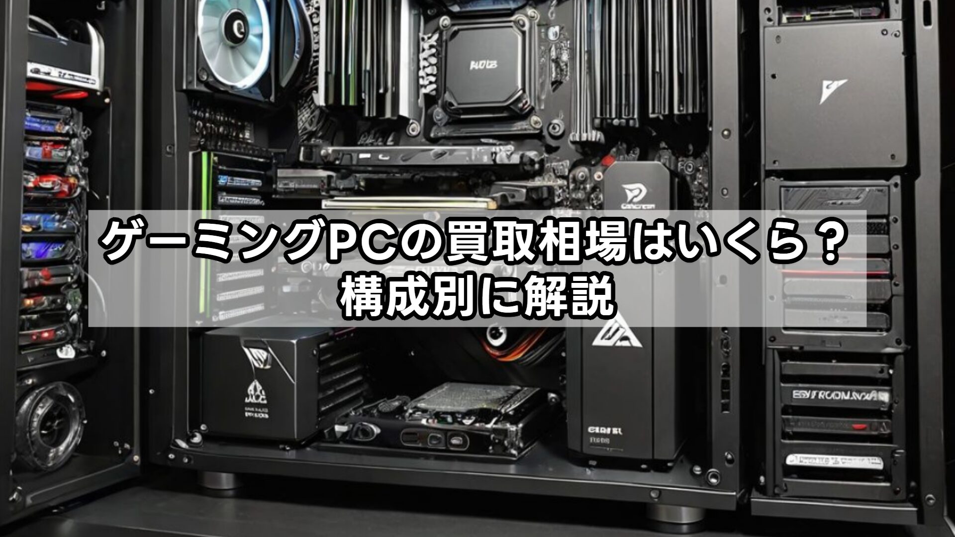 ゲーミングPCの買取相場はいくら？構成別に解説