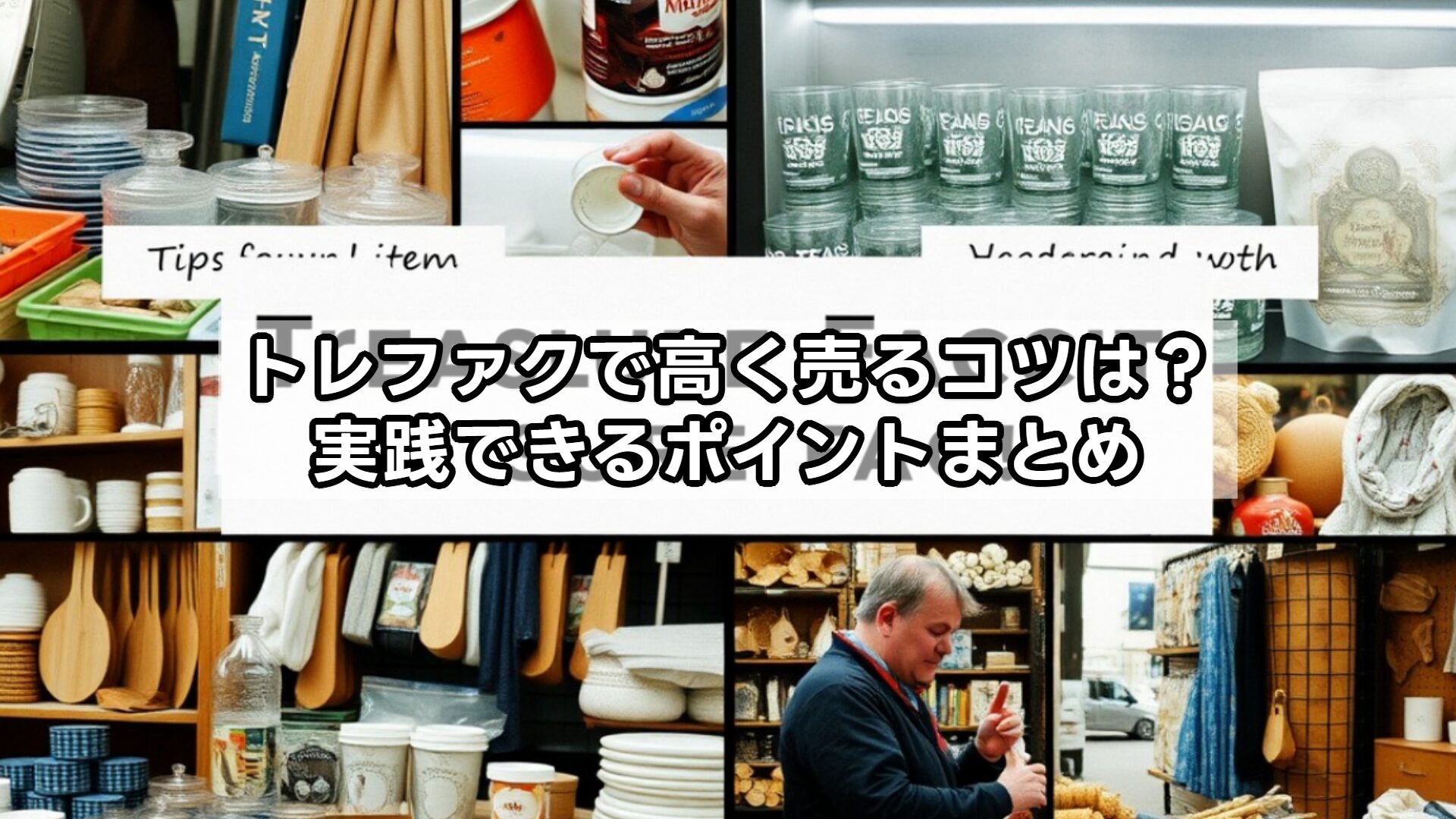 トレファクで高く売るコツは？実践できるポイントまとめ