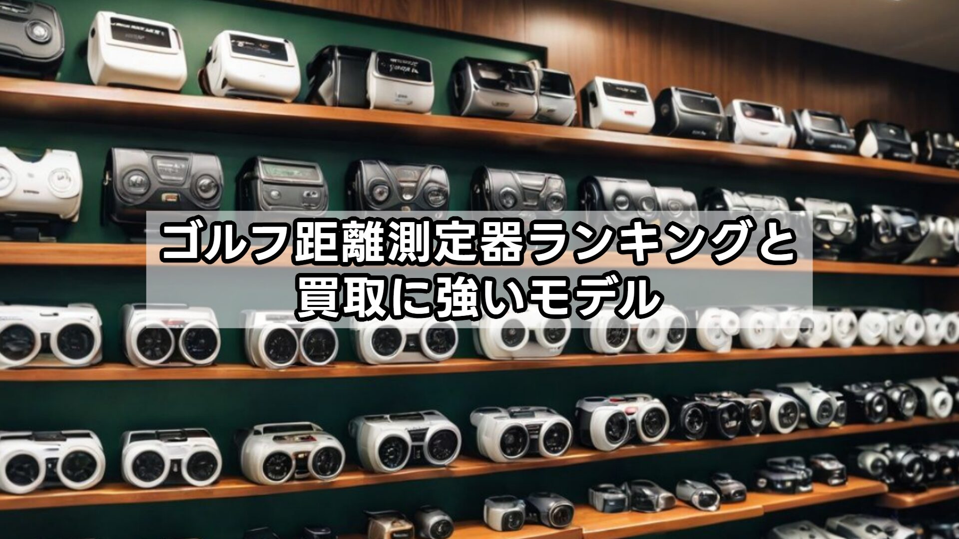 ゴルフ距離測定器ランキングと買取に強いモデル