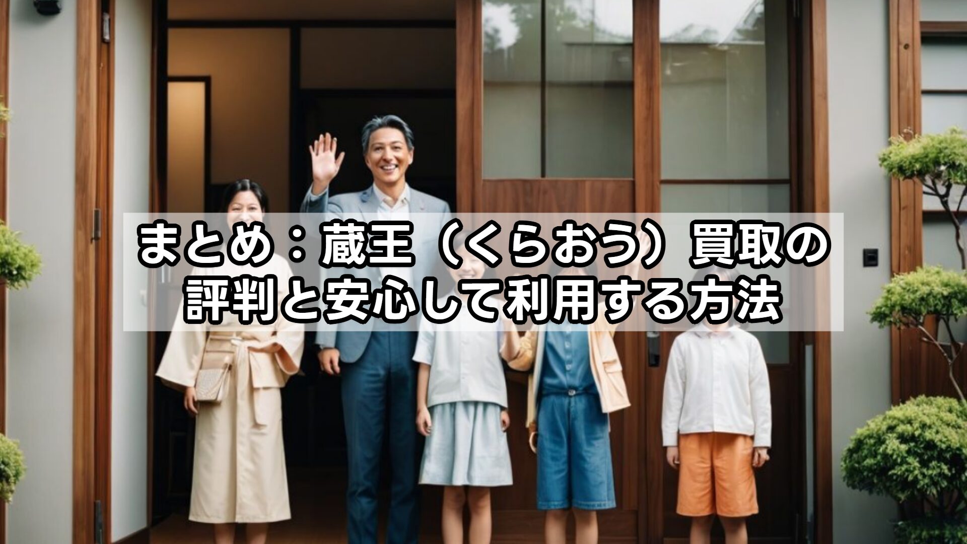 まとめ：蔵王（くらおう）買取の評判と安心して利用する方法