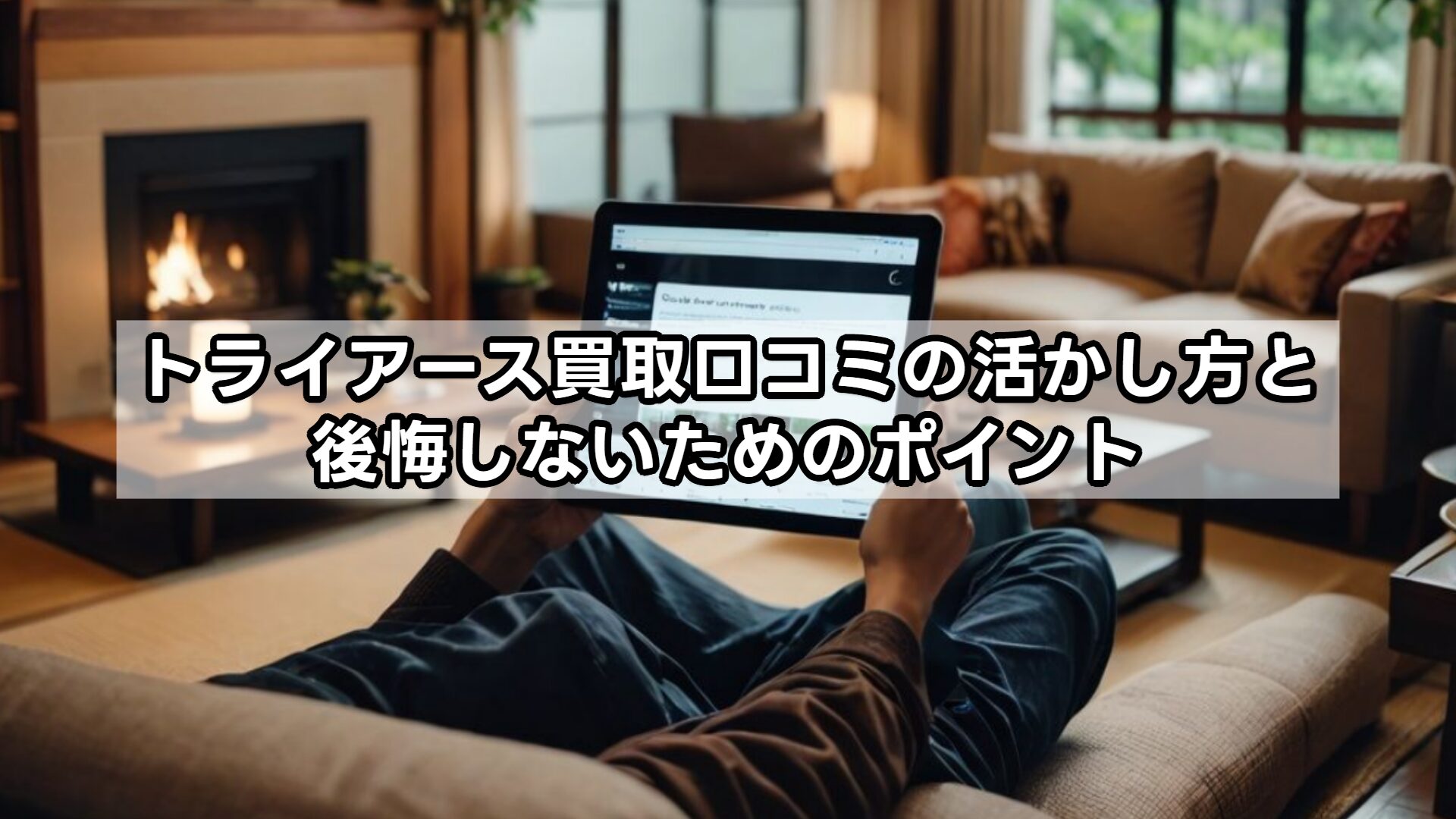 トライアース買取口コミの活かし方と後悔しないためのポイント