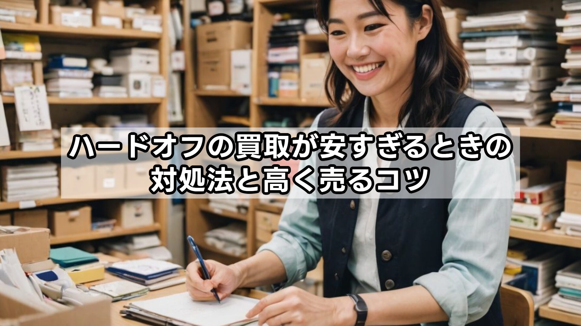 ハードオフの買取が安すぎるときの対処法と高く売るコツ