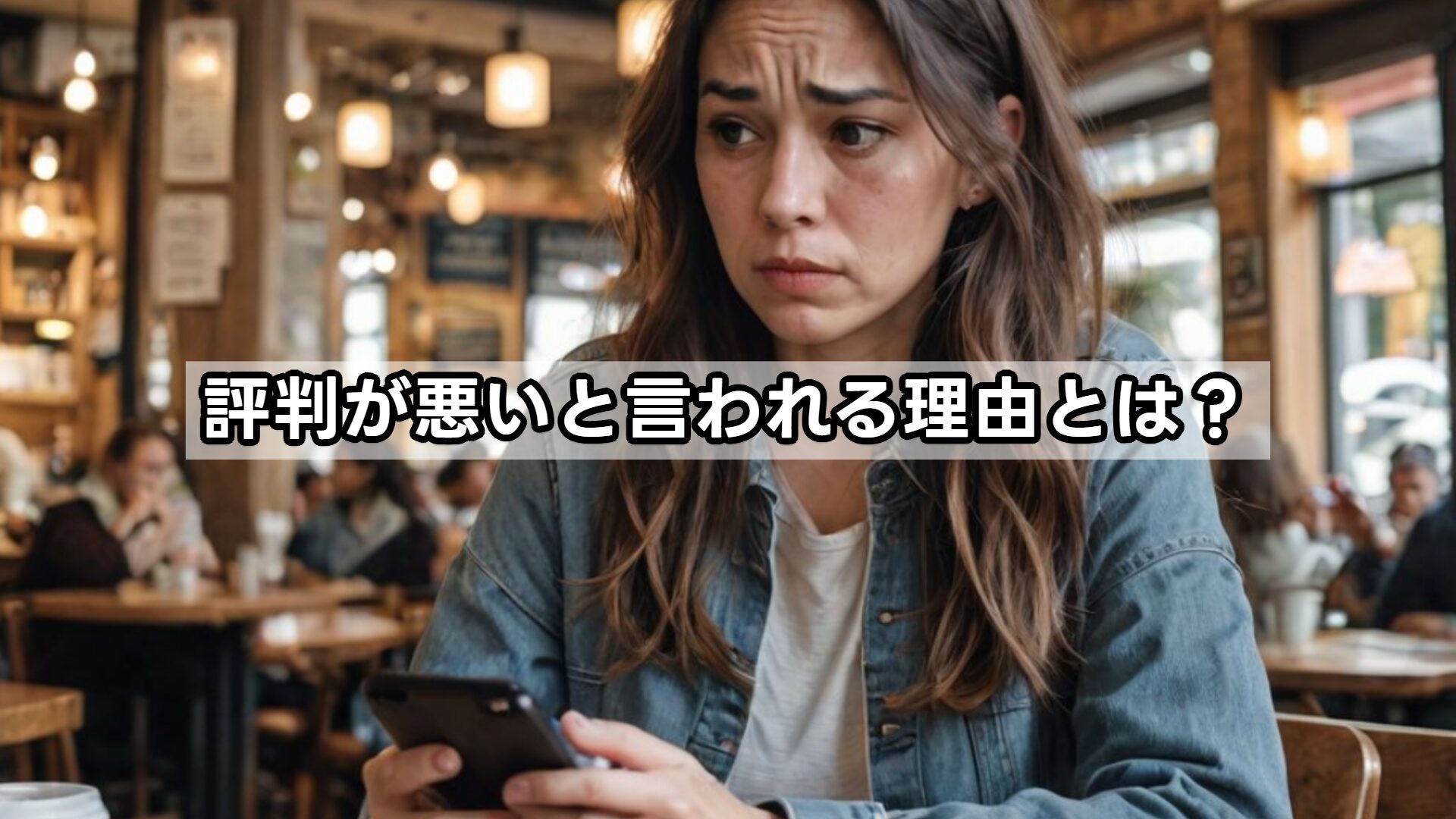 評判が悪いと言われる理由とは？