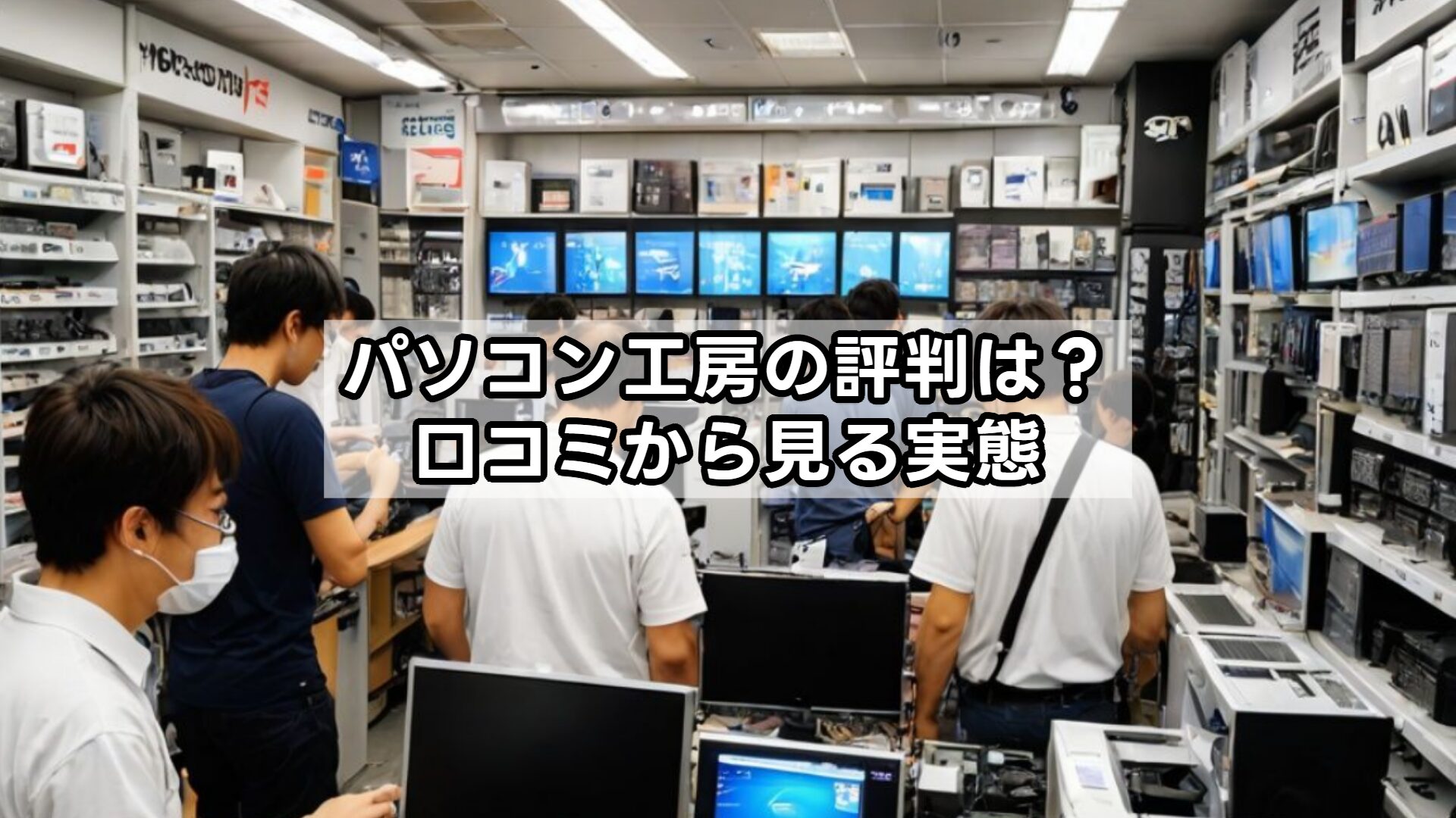 パソコン工房の評判は？口コミから見る実態