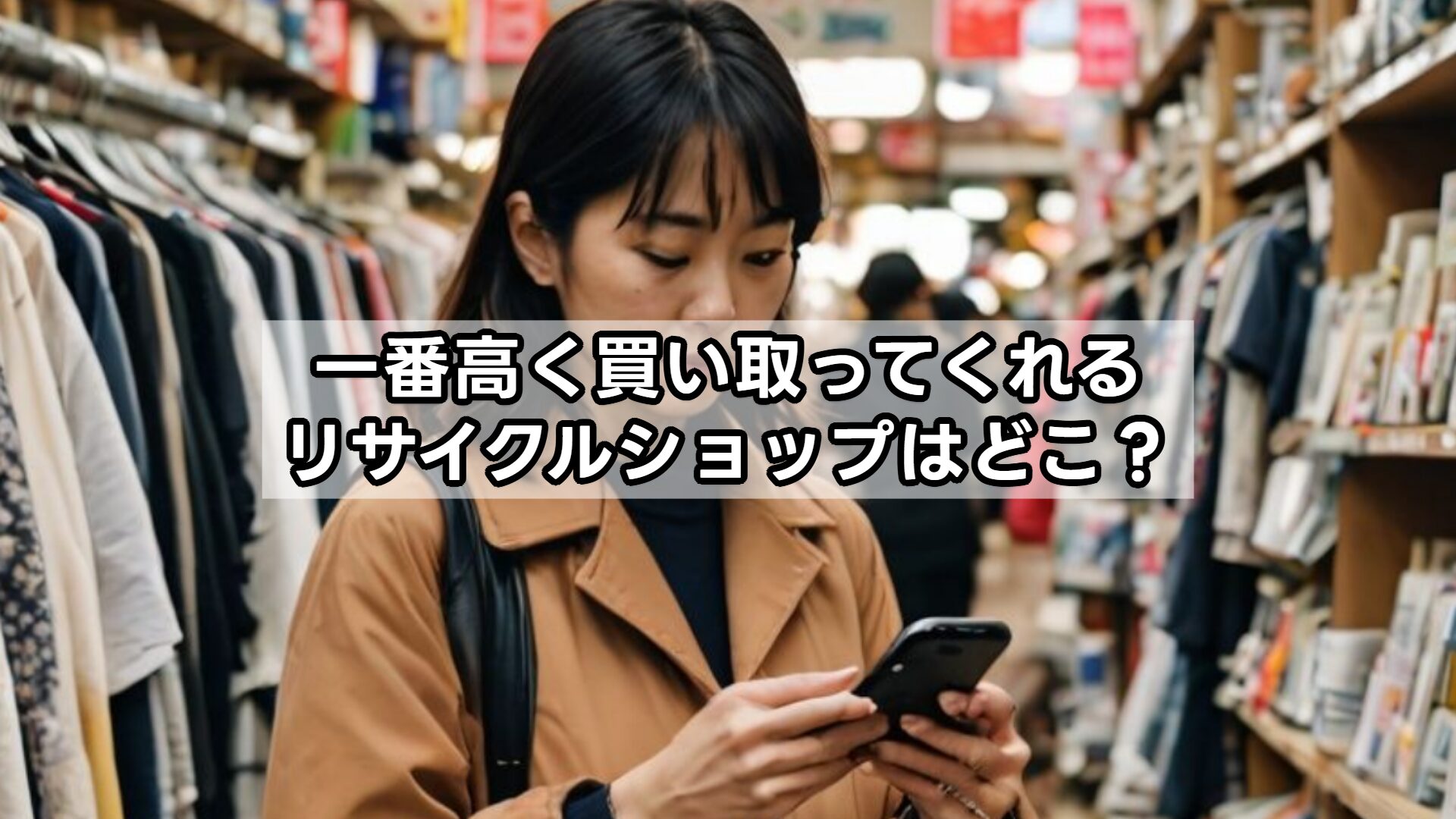 一番高く買い取ってくれるリサイクルショップはどこ？