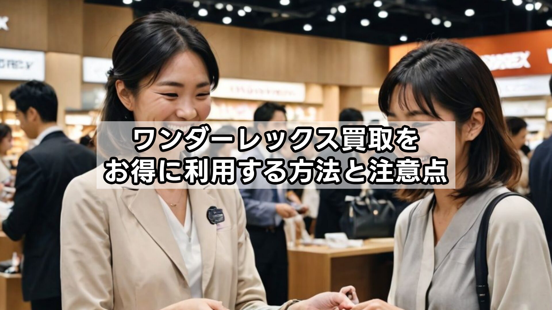 ワンダーレックス買取をお得に利用する方法と注意点