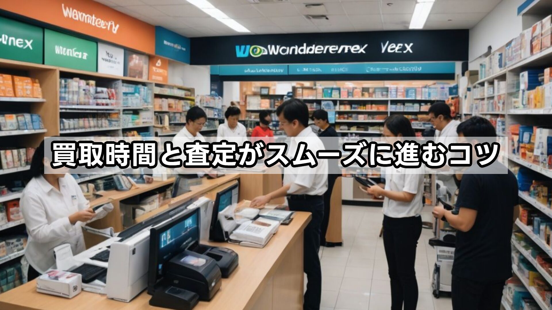 買取時間と査定がスムーズに進むコツ