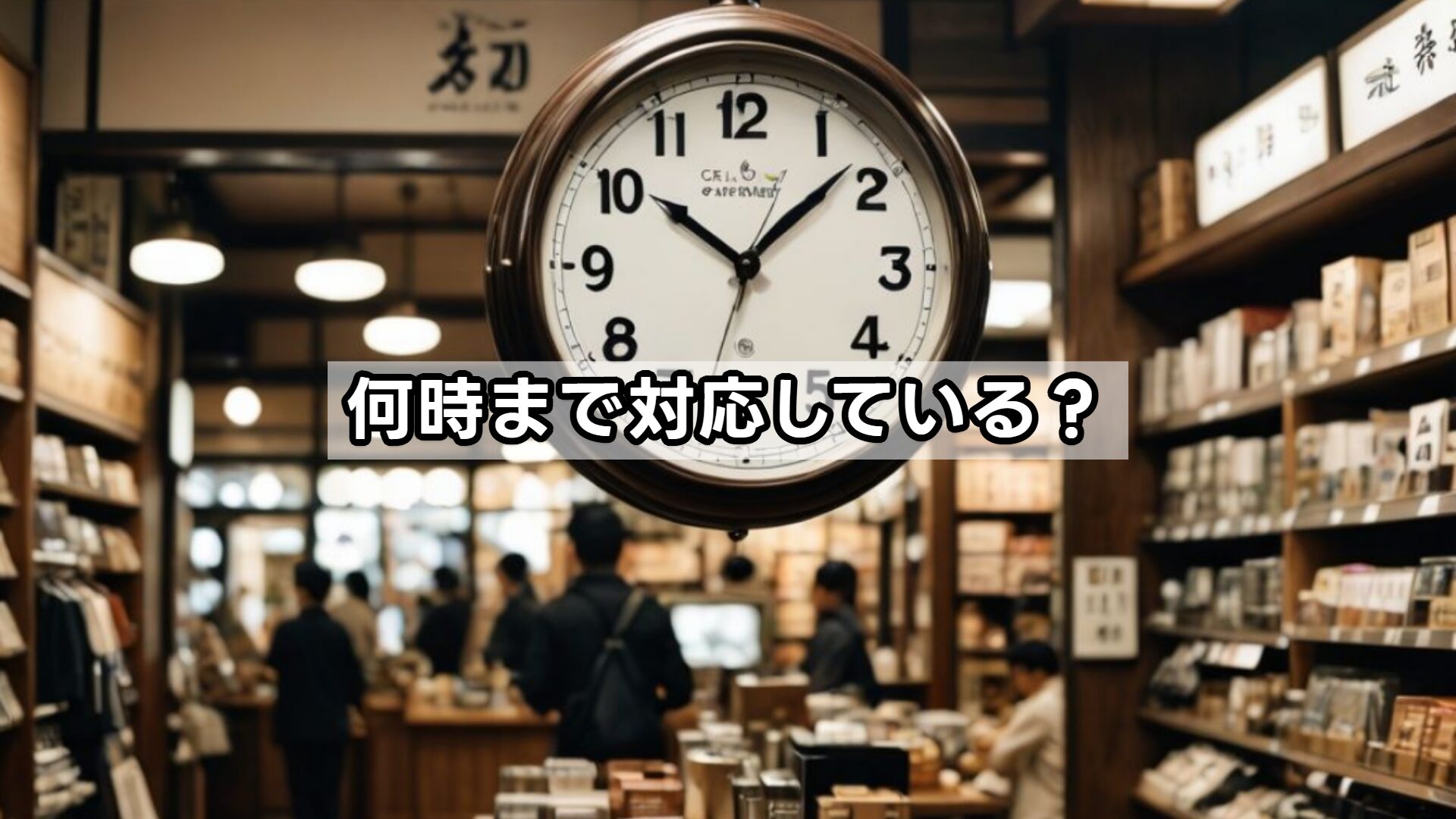 何時まで対応している？