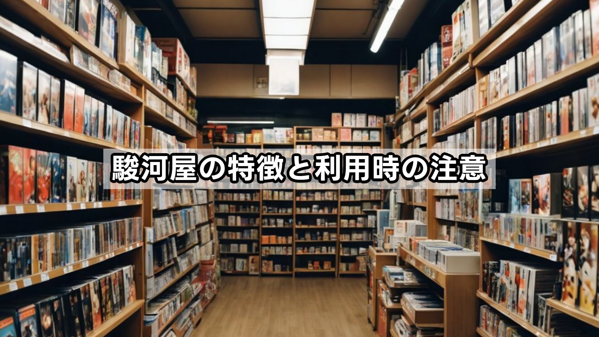 駿河屋の特徴と利用時の注意