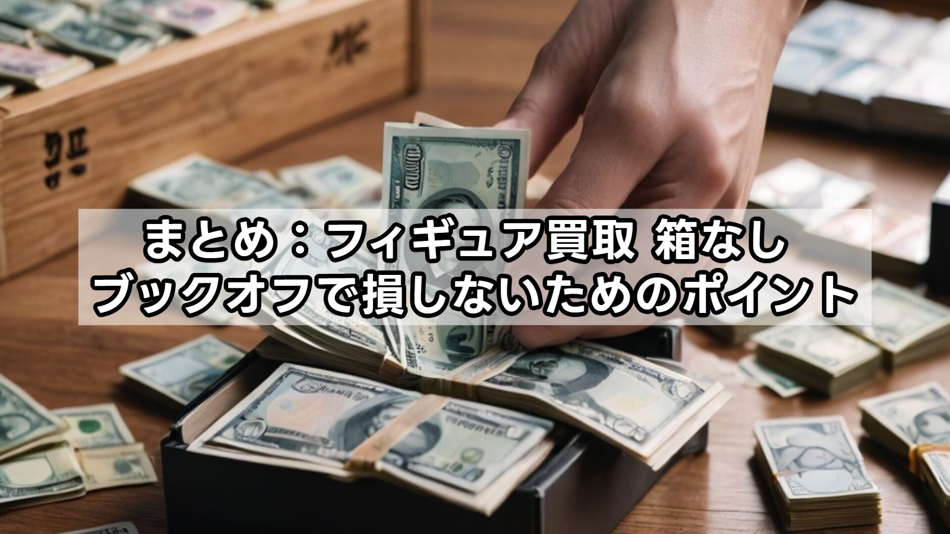 まとめ：フィギュア買取 箱なし ブックオフで損しないためのポイント