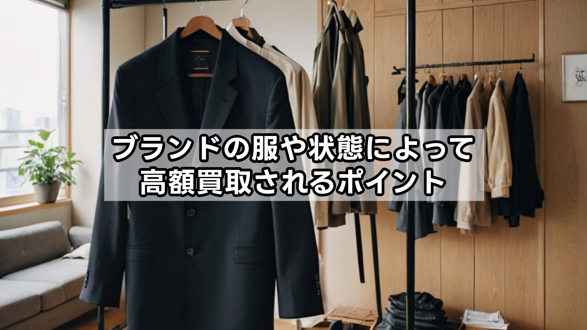 ブランドの服や状態によって高額買取されるポイント