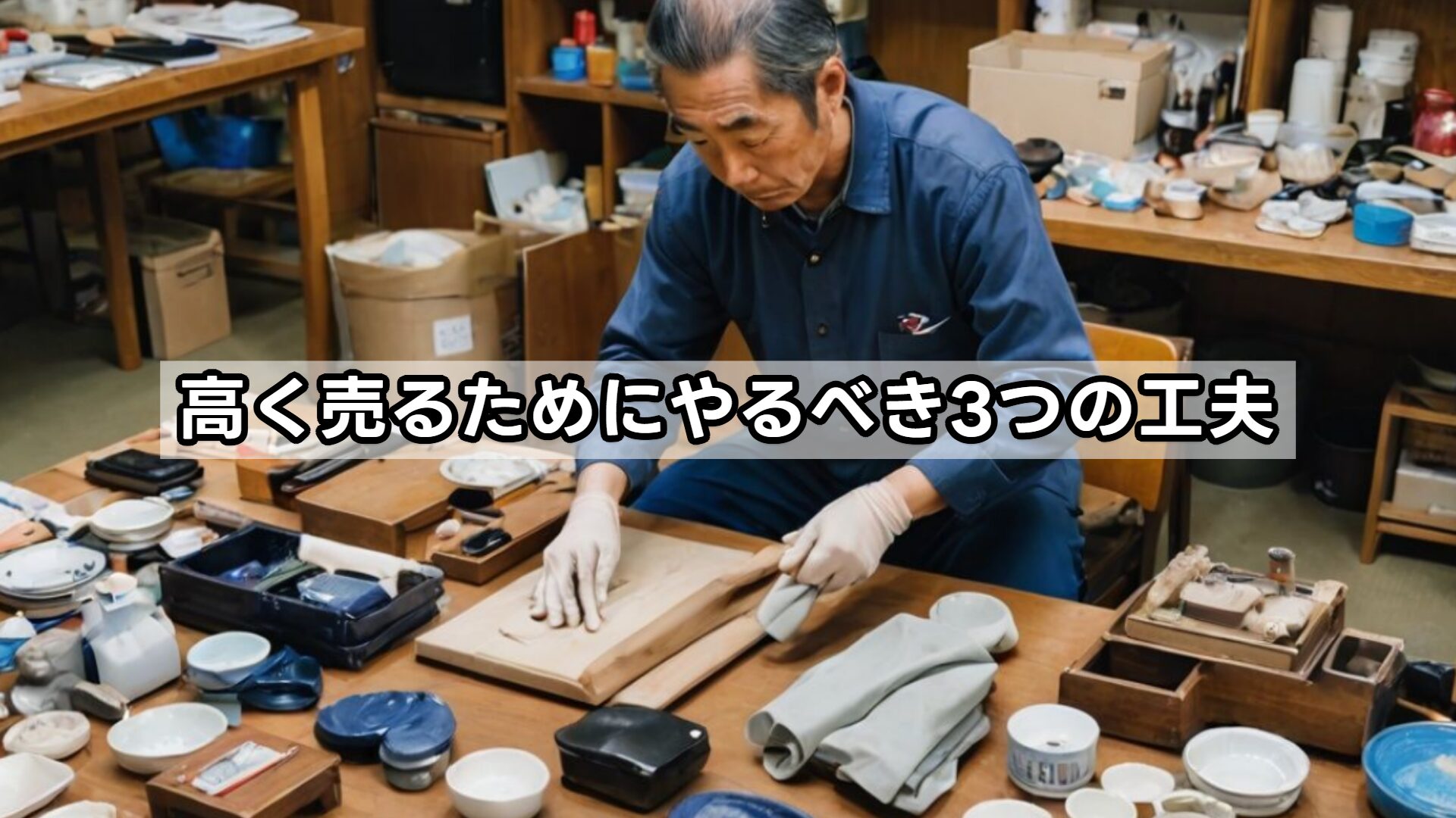 高く売るためにやるべき3つの工夫