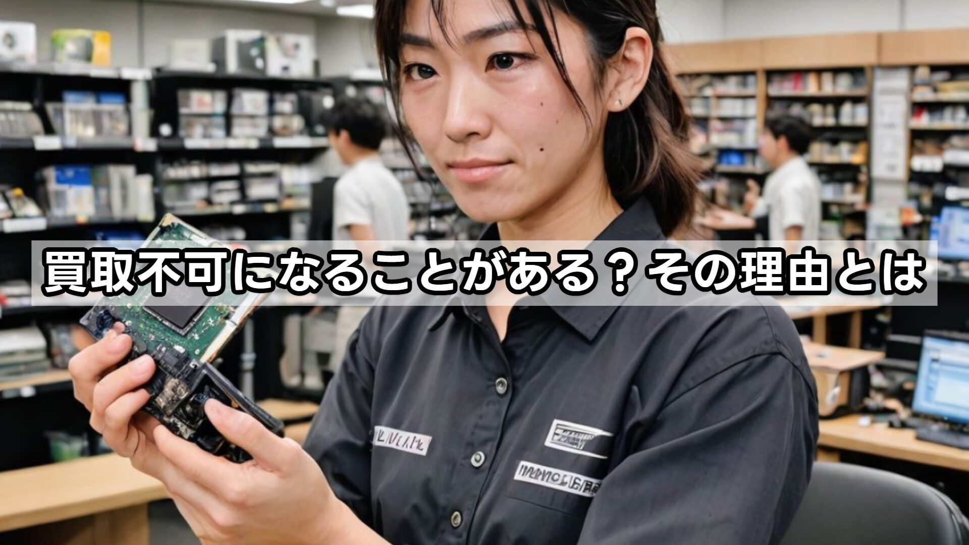 買取不可になることがある？その理由とは