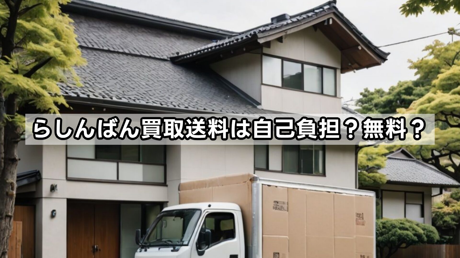 らしんばん買取送料は自己負担?無料?