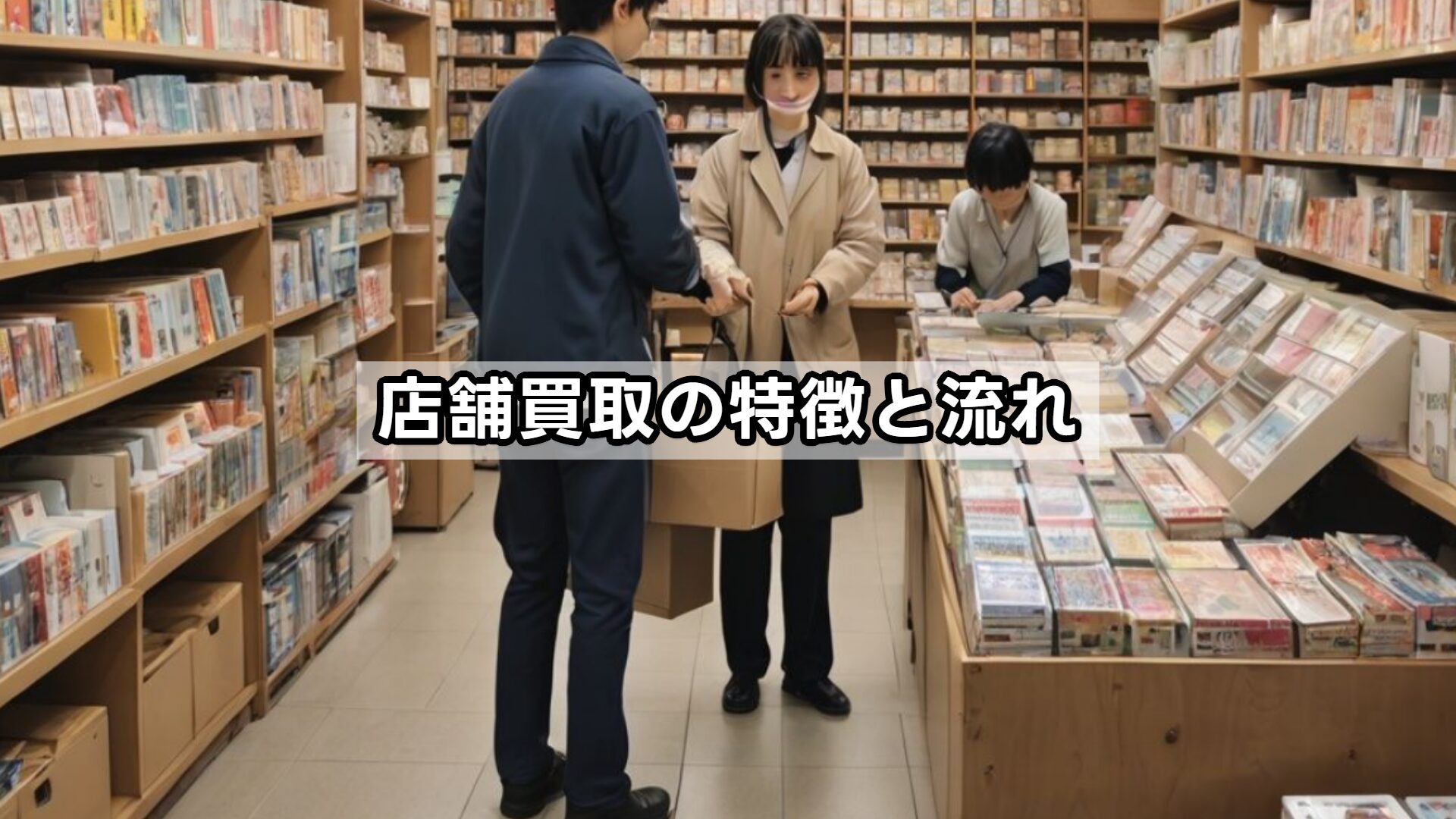 店舗買取の特徴と流れ